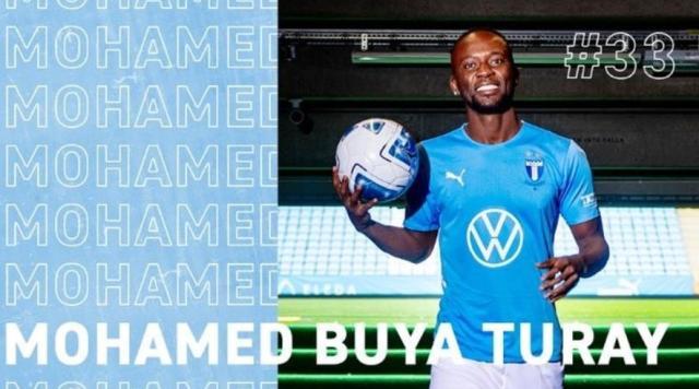 开云APP-官方：嵩山龙门外援布亚·图雷加盟瑞典球队马尔默