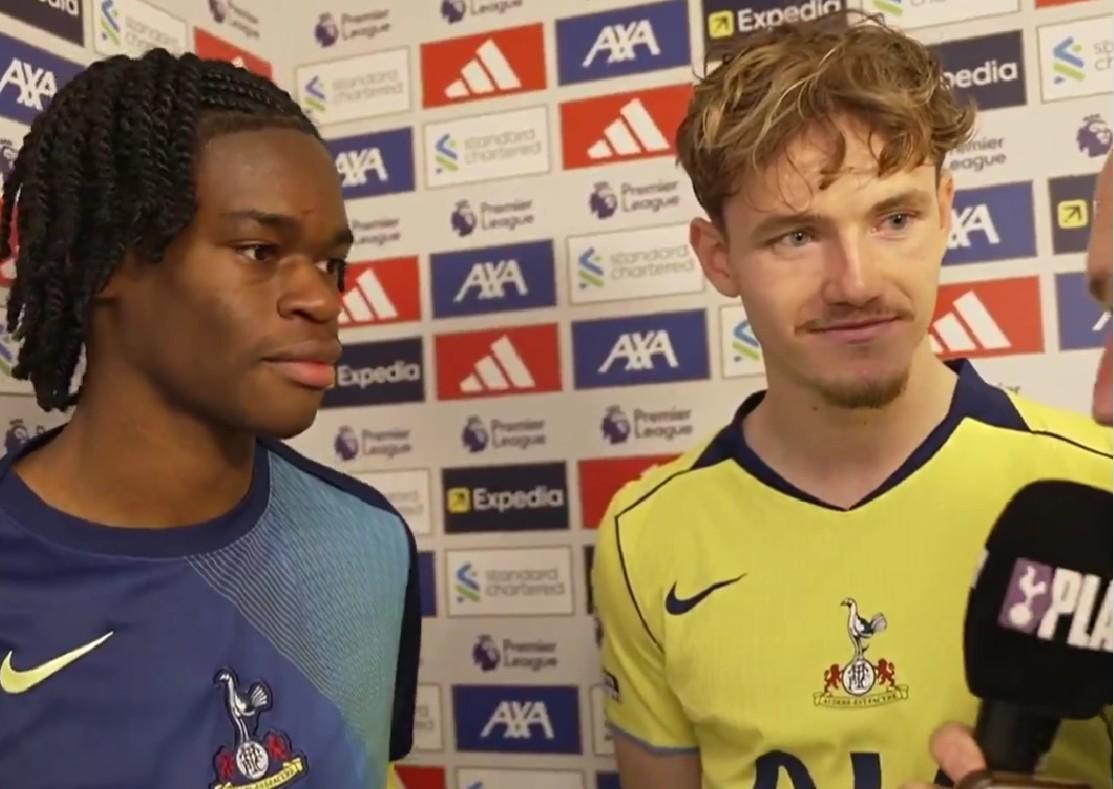 kaiyun.com-热刺两名小将奥卢塞西&amp;amp;罗斯韦尔：完成英超首秀是梦想成真